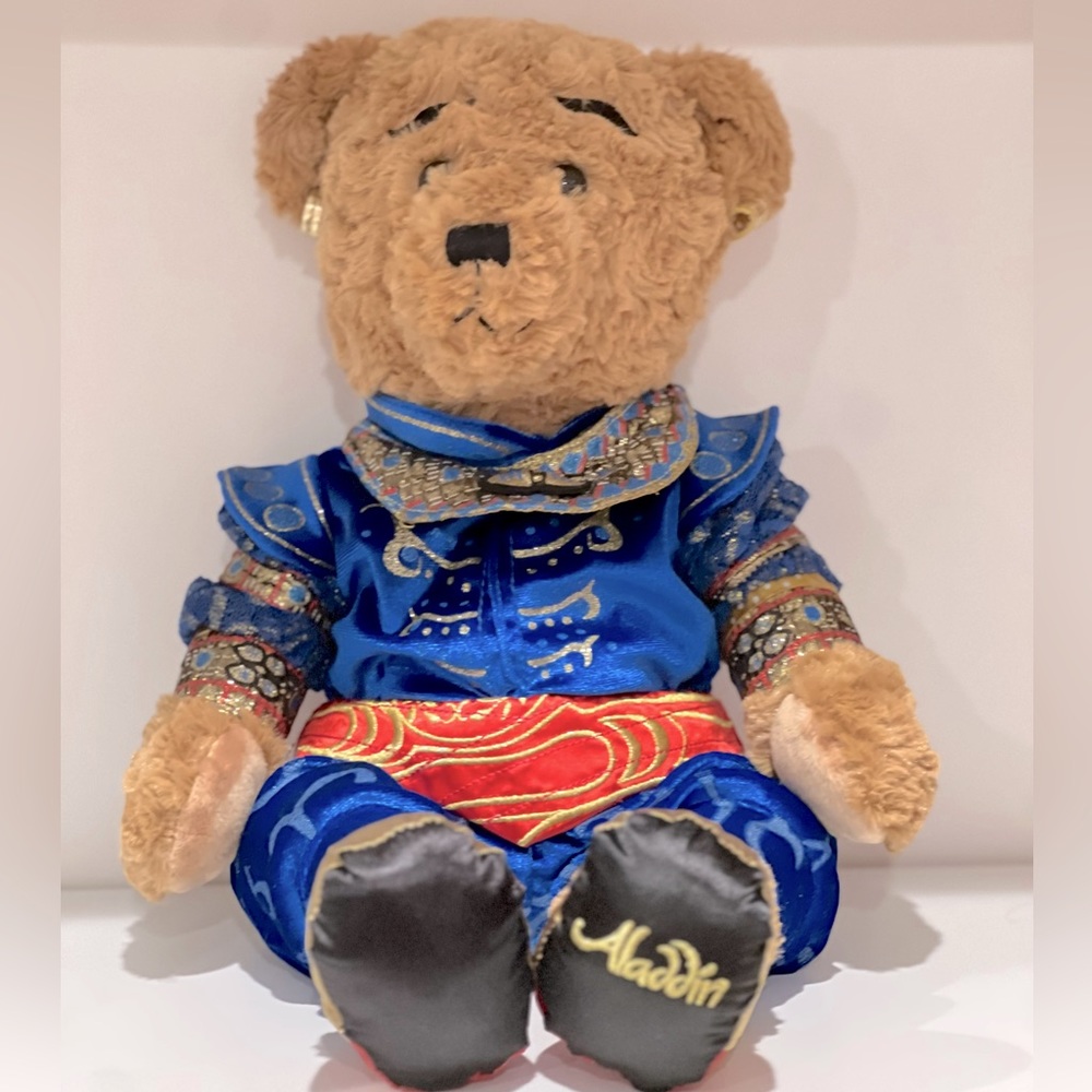 ALADDIN Bear Plush 16” EUC